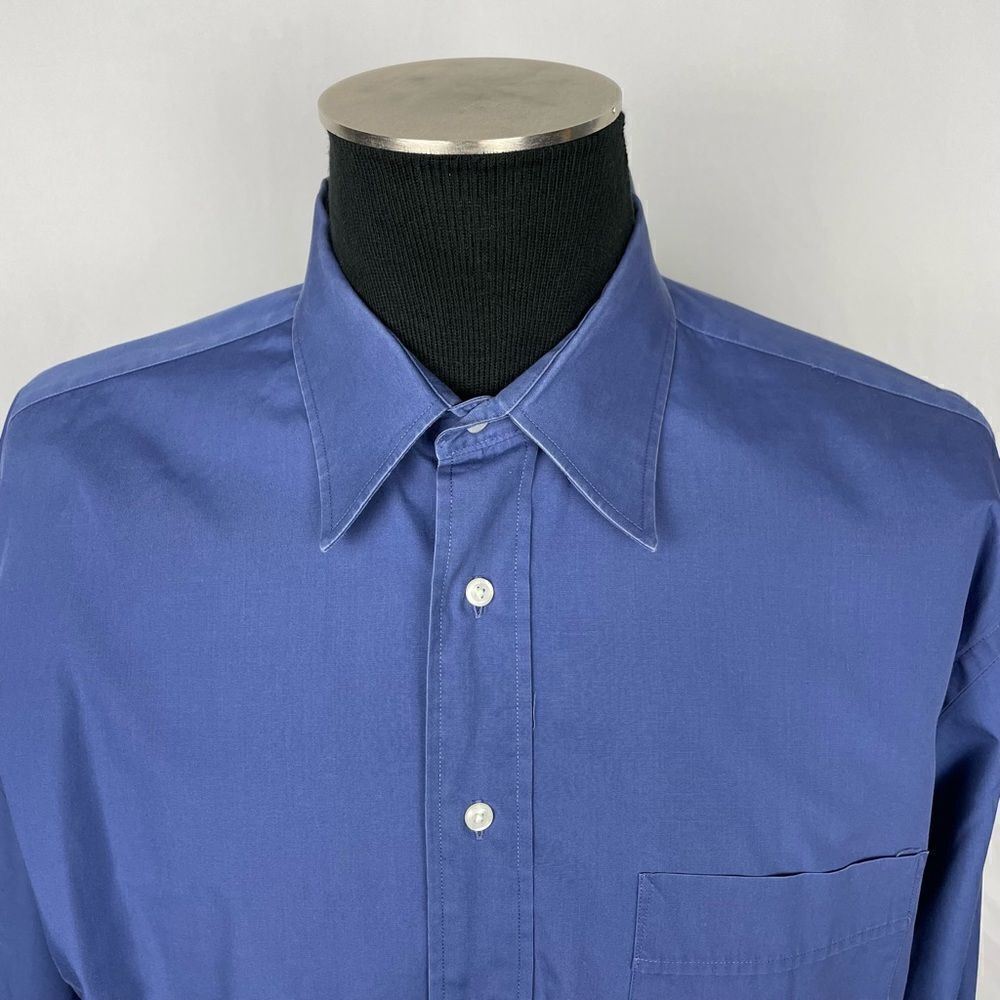 Vintage YSL Dress Shirt - Men’s 17 34-35‎ - Picture 6 of 9